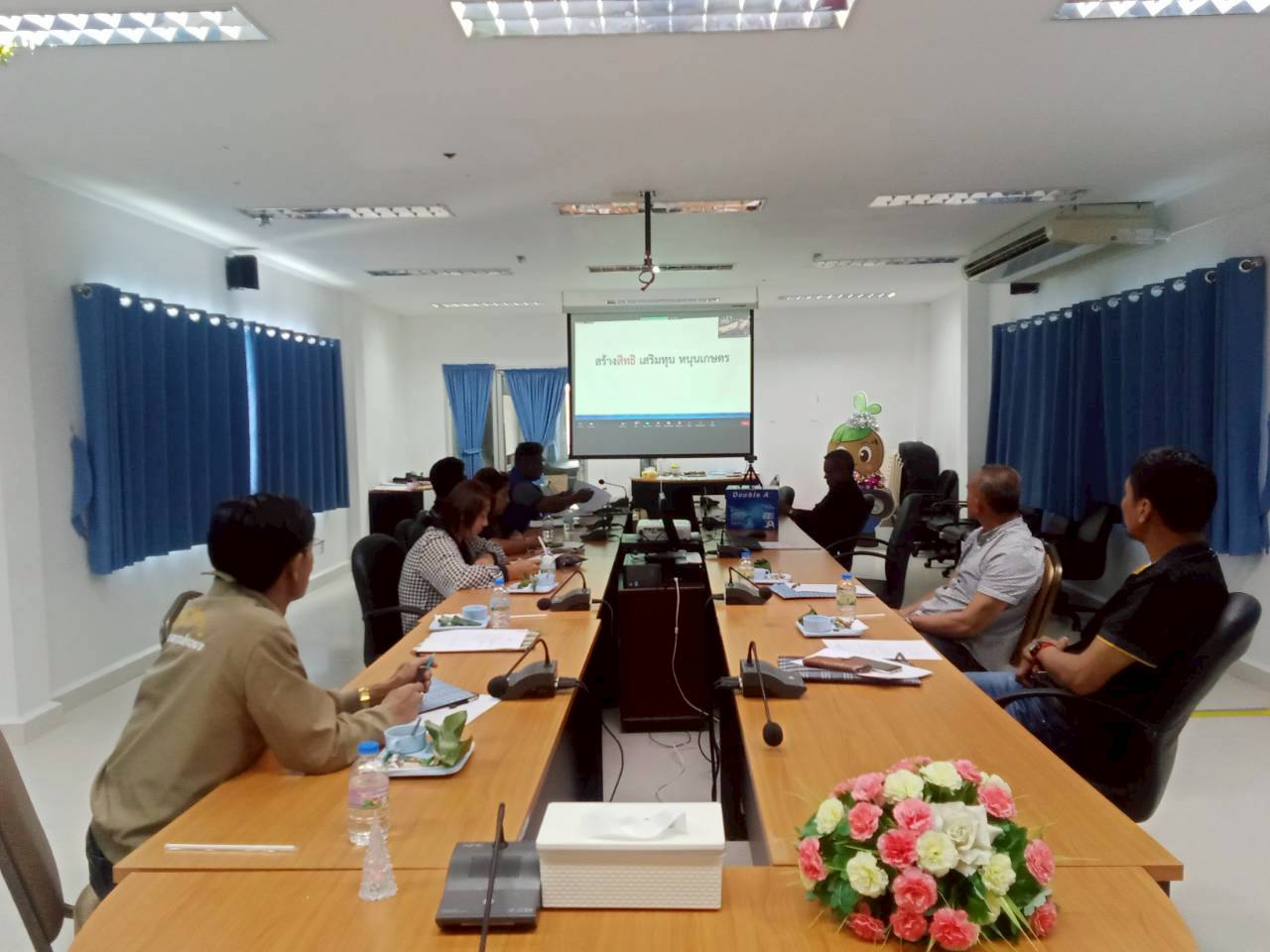 title - โครงการฝึกอบรมเชิงปฏิบัติการหลักสูตร “การเพิ่มทักษะ และเพิ่มประสิทธิภาพการดำเนินงาน อาสาสมัครปฏิรูปที่ดินเพื่อเกษตรกรรม (อสปก.)”